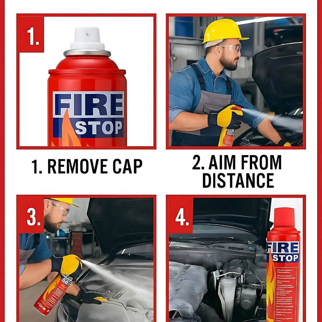 Emergency Fire Response Spray